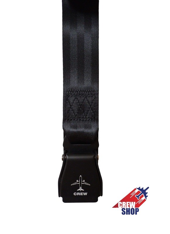 CINTURON AVION NEGRO