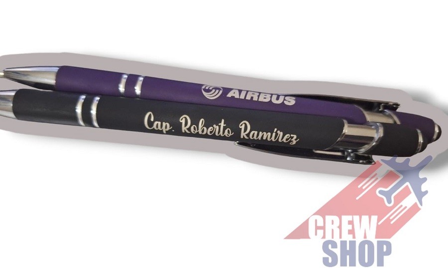 PLUMA AIRBUS PERSONALIZADA